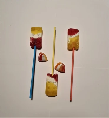 Tutti Frutti Lego slikkepind x 2